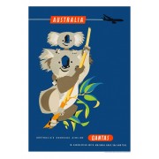 Retro Print - Qantas Koalas